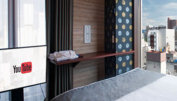 客室内のバスアメニティー