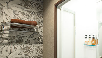 客室内のバスアメニティー